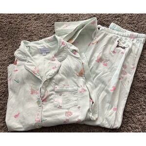 PajamaGram‎ Pajamas Women's Size Medium 2 Piece Dogs